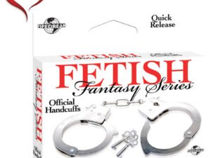 Pipedream Fetish Fantasy Metal Handcuffs Lock Em Up