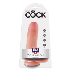 Pipedream Products King Cock 7" with Balls