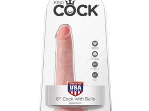 Pipedream Products King Cock 6 Cock with Balls