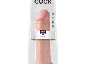 Pipedream Products  King Cock 12 Cock Beige