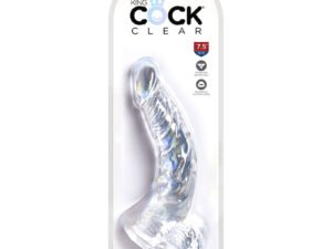 Pipedream Products King Cock Clear 7.5" Cock With Balls