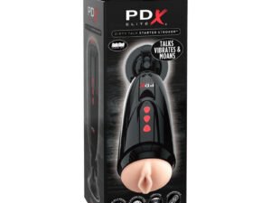 PDX Elite Dirty Talk Starter Stroker