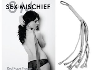 Sportsheets Red Rope Flogger