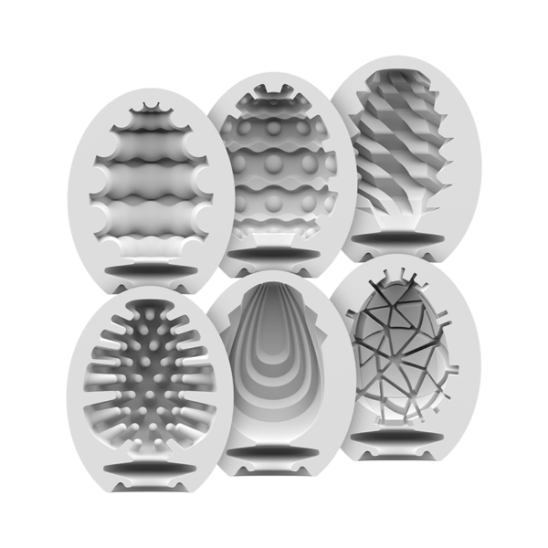 Satisfyer Masturbator Egg 6 Set  Assorted - Image 2