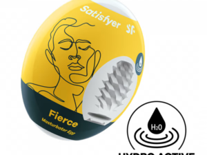 Satisfyer Masturbator Egg Single (Fierce) Yellow