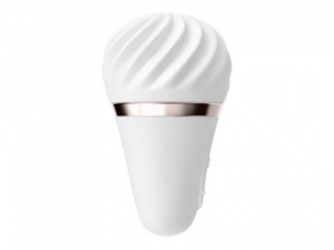 Satisfyer Little Wand - White, Brass