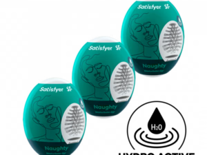 Satisfyer Masturbator Egg 3er Set (Naughty) Dark Green