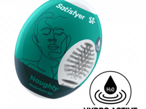 Satisfyer Masturbator Egg Single (Naughty) Dark Green