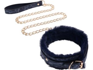 Sex & Mischief Cougar Fur Collar & Leash